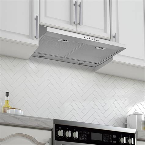 30 ducted range hood stainless steel under cabinet lg|costco LG studio range hood.